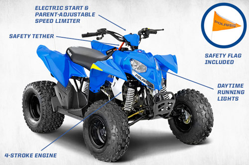 Polaris quad best sale bike for sale